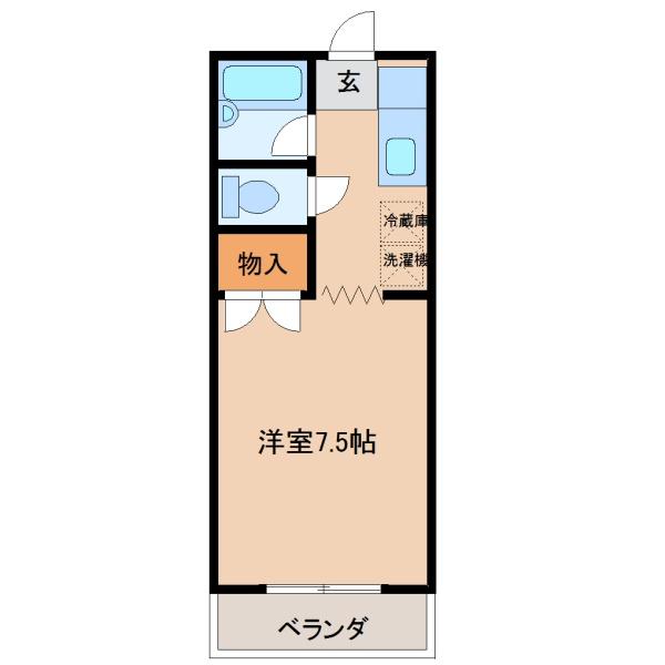 ソラリア大在の間取り