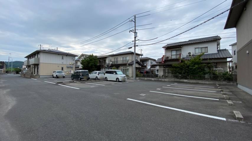 駐車場　眺望