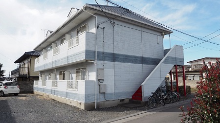 【前原コーポの建物外観】