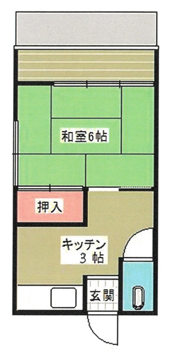 ことぶき荘の間取り写真