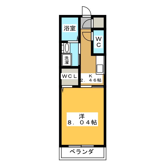 フルール那加の間取り