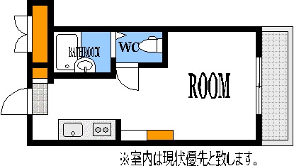 広島市中区吉島西のマンションの間取り