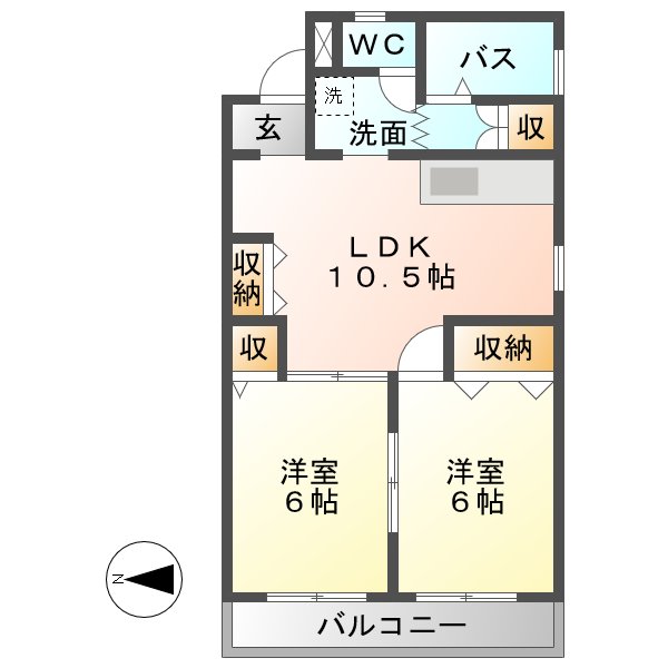 加藤ビルの間取り