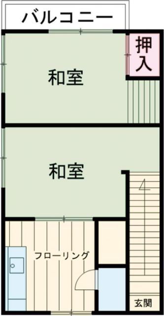 墨田区東向島のアパートの間取り