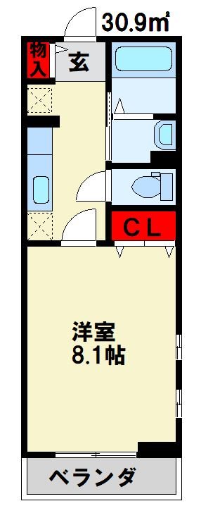 ヴィラ・ショウコウの間取り