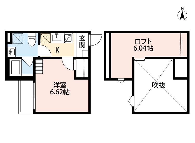 Sky Grace新金岡の間取り