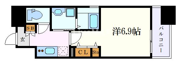 【S-RESIDENCE本山の間取り】