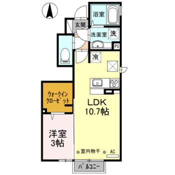 トレゾール森田の間取り