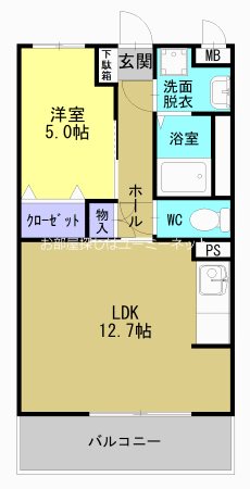 【仮称）ベーシック国分湊337の間取り】