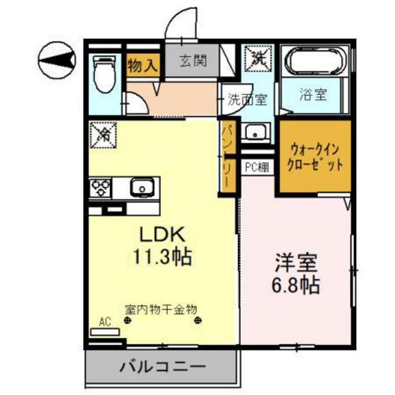 Ｌｕｍｉｎｏｕｓ東町の間取り