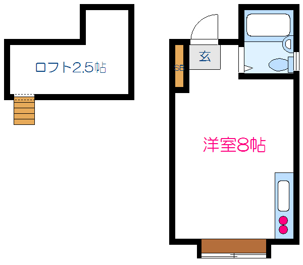 葛飾区立石のマンションの間取り