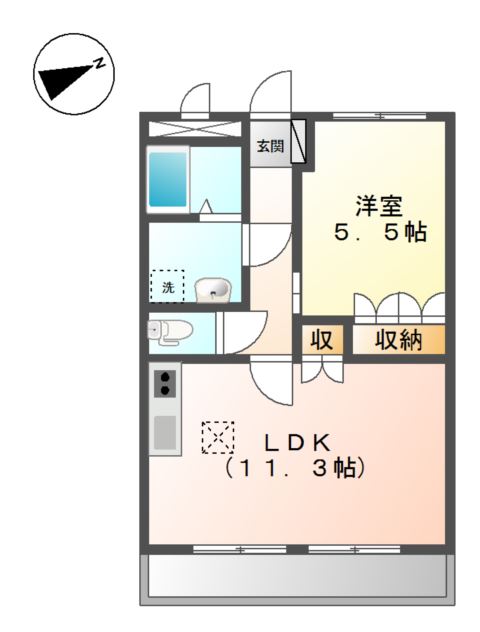 マルベリーの間取り