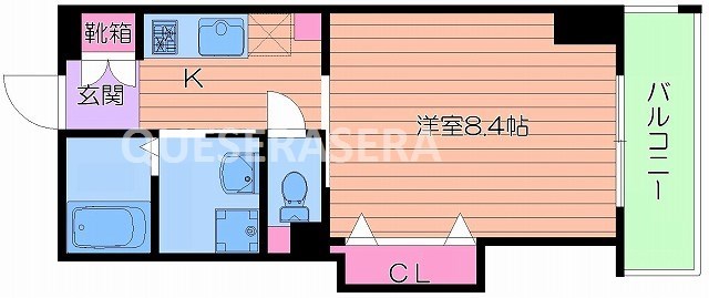 グランルージュ城東の間取り