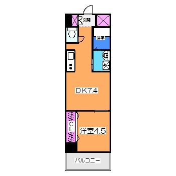 【リアライズ深井駅前の間取り】