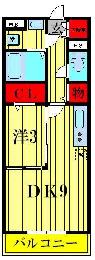 メルヴェーユの間取り