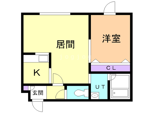 ブランノワール中の島の間取り