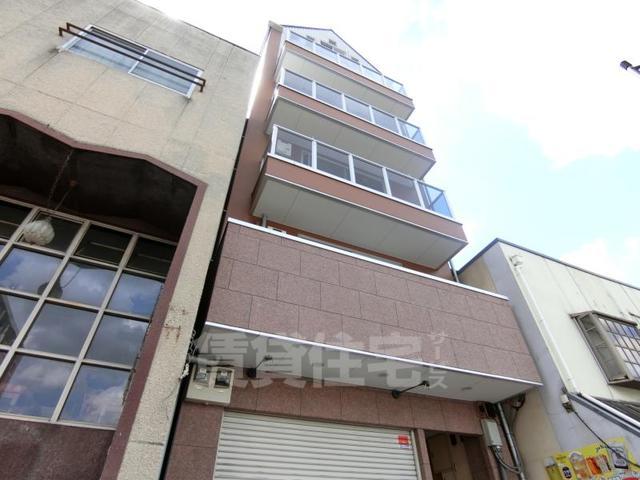 【京都市右京区西院南高田町のマンションの建物外観】