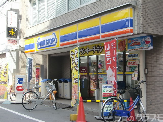 コンビニ　MINISTOP 西中島4丁目店（コンビニ）まで180m