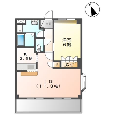 スプランドゥール　ティアの間取り