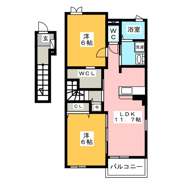 サニーヒルズ・ＥＨの間取り