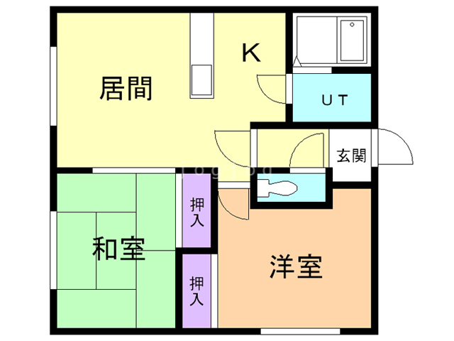 さくらハイツの間取り