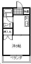 西條ビルの間取り