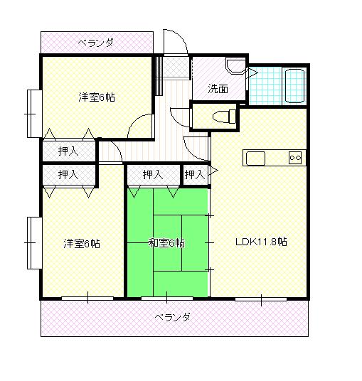 ジュライトの間取り