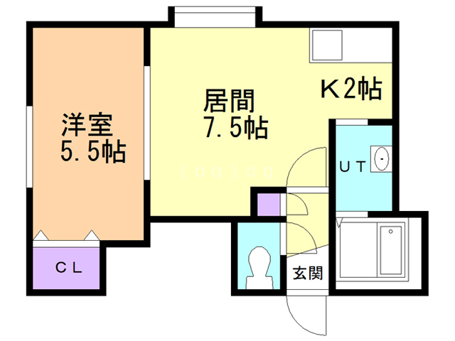 カーム錦町の間取り