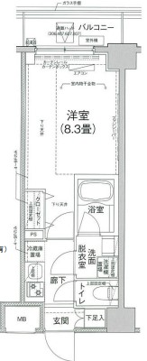 アイルグランデ川崎の間取り