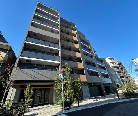 板橋区志村のマンションの建物外観