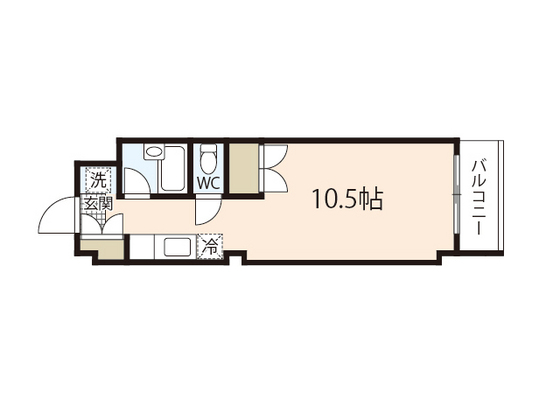 広島市安佐南区大塚東のマンションの間取り