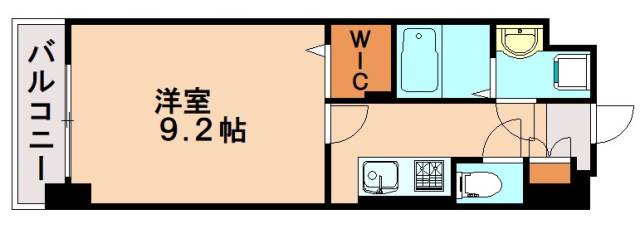 北九州市八幡西区西折尾町のマンションの間取り