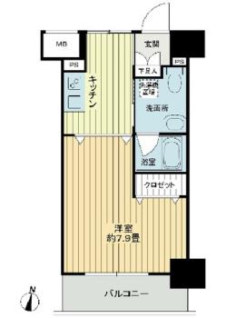 フィットエル仙台一番町の間取り