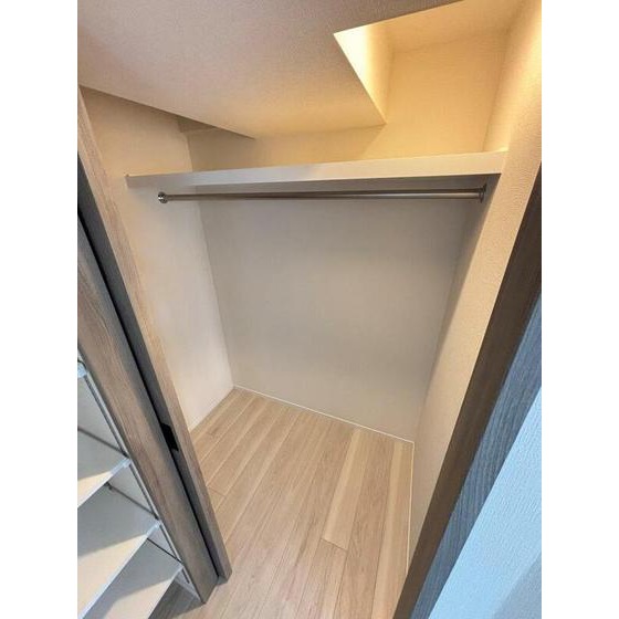 収納　ウォークインクローゼット