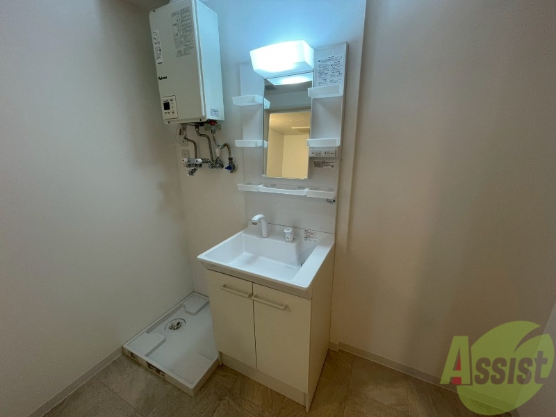 洗面設備　シャンプードレッサーで身支度もラクラクです！