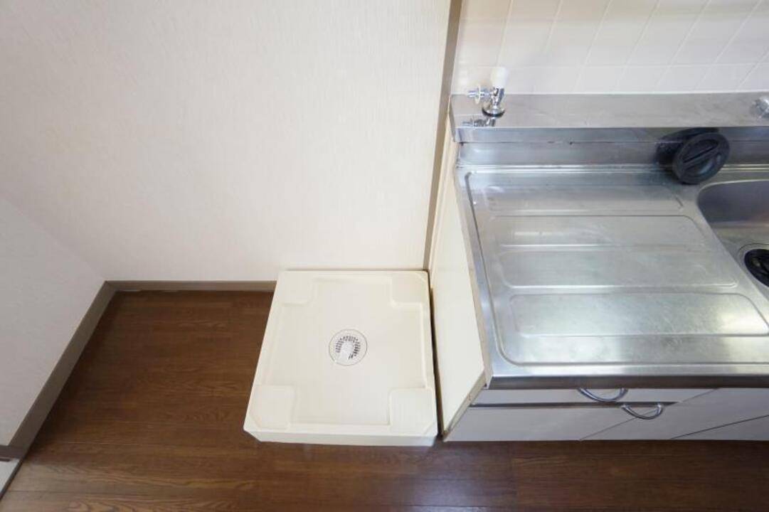 洗面設備　洗濯機置場