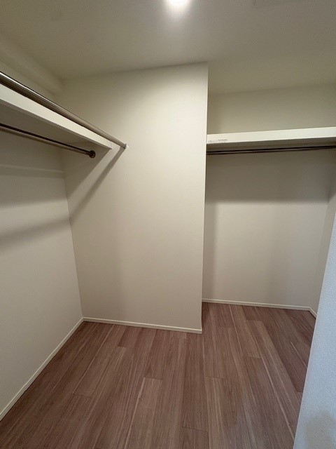 収納　ウォークインクローゼット