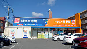 ドラックストア　ドラッグ新生堂福重店（ドラッグストア）まで494m