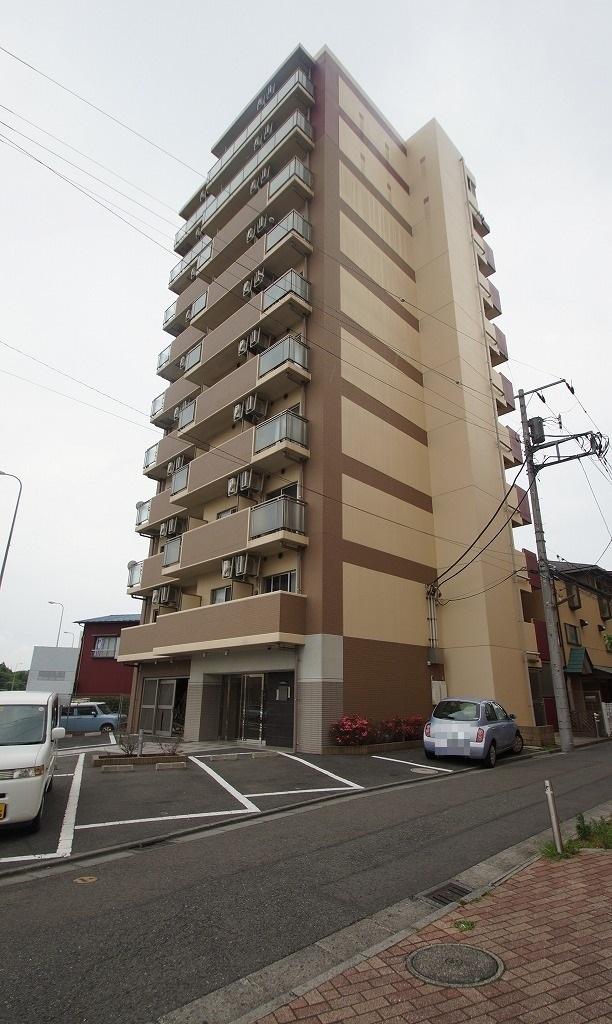 建物外観　ペット可の分譲賃貸マンションです。