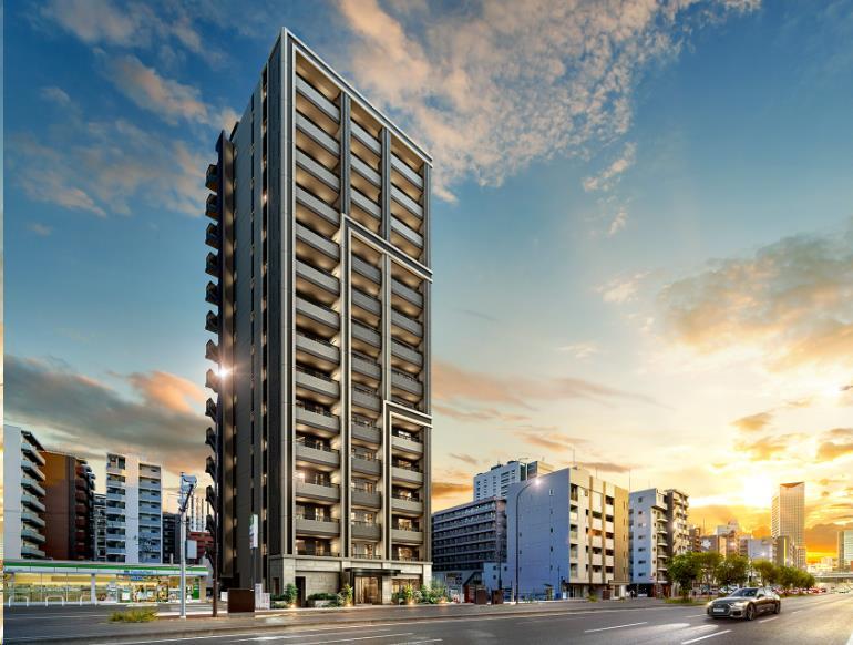 建物外観　「ノブレス仙台」完成予想パース