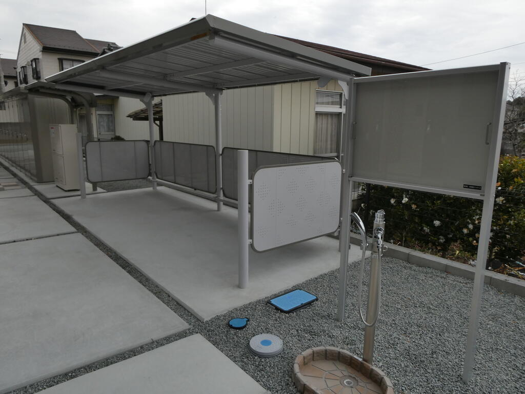 その他共有部分　駐輪場＆ペット専用足洗い場