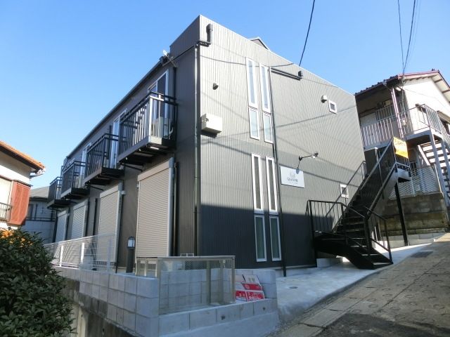 建物外観　経済的な都市ガス　デザイナーズ物件