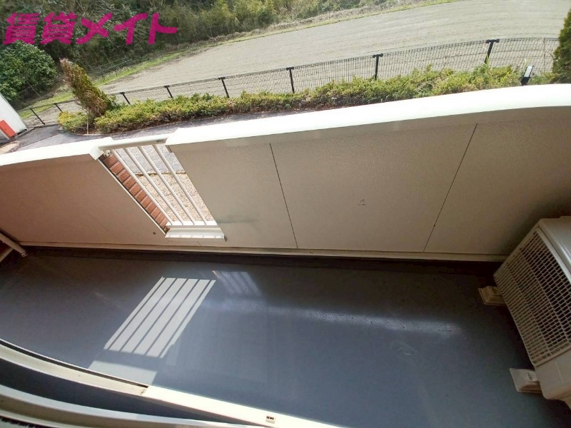 バルコニー　南向き