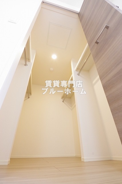 収納　ウォークインクローゼットが2か所あります！