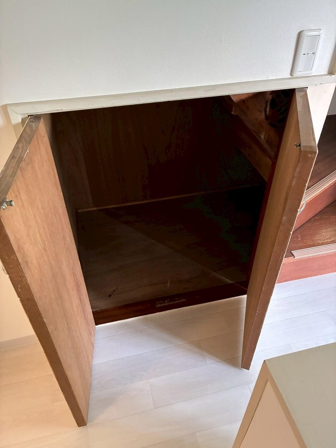 収納　階段下など収納多数あります