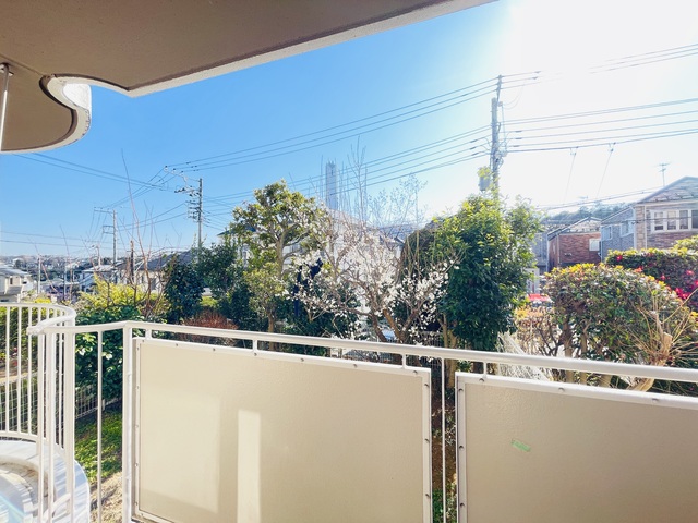眺望　清掃前の写真です