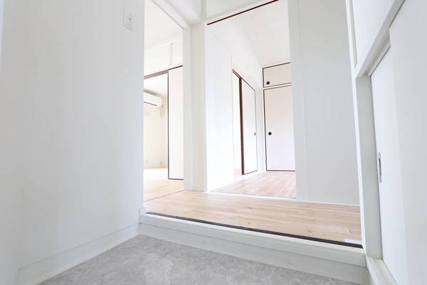 玄関　ビレッジハウスの同一物件・同一タイプの間取りの写真です