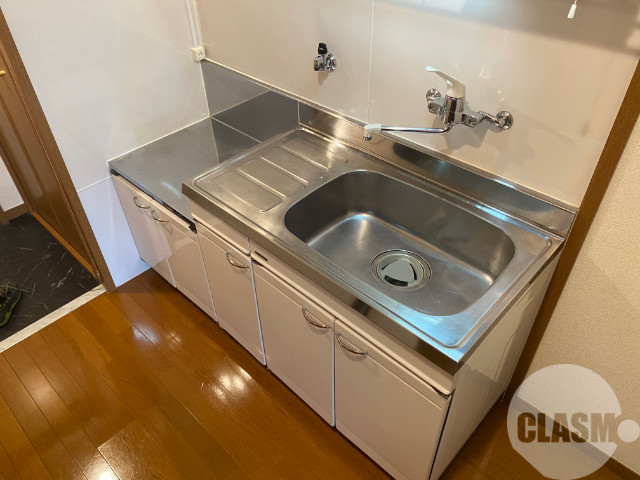 キッチン　ガスコンロ設置可♪