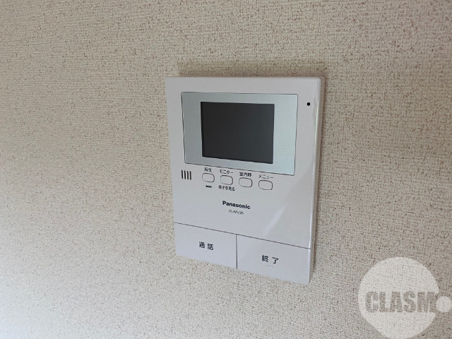 セキュリティ　留守中の訪問チェックができる録画機能付き