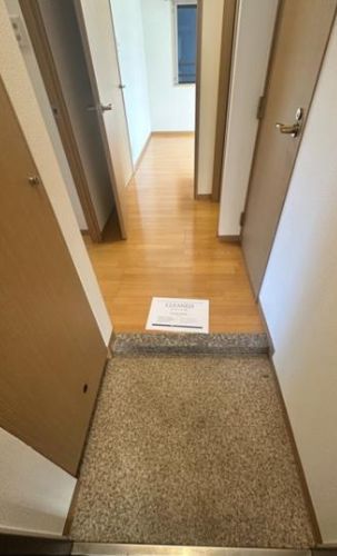 玄関　ゆったりとした玄関です